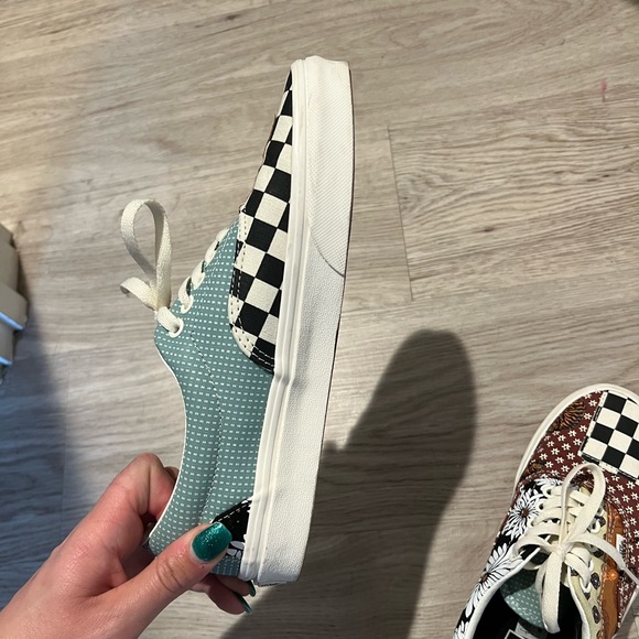 Vans Multi Patterned Patchwork Sneakers - Picture 4 of 4